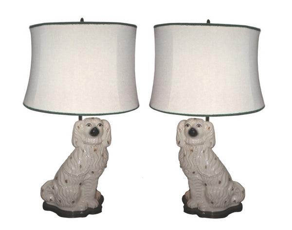 Staffordshire Dog Lamps